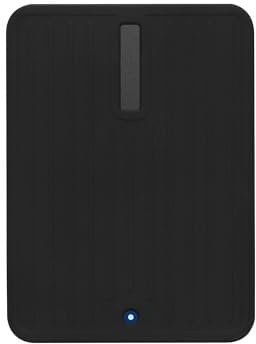 kwmobile Custodia SSD Silicone Compatibile con Canvio Basics A5 SSD (1TB / 2TB) - Cover SSD Portatile - Protezione Disco Rigido Esterno SSD nero