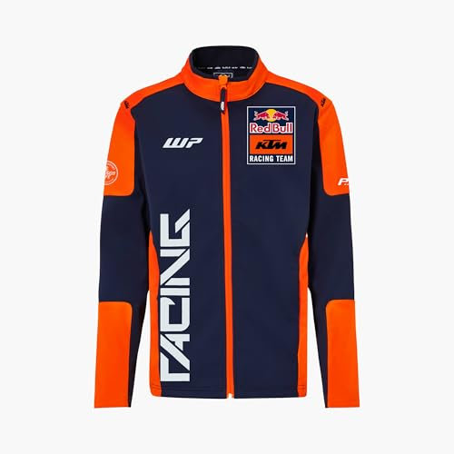 Red Bull - KTM Replica Team Softshell Jacke - Offizielles Merchandise, Racing Spirit - Herren - XL - Blau/Orange