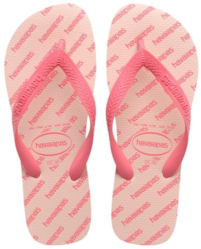 Havaianas Top Logomania Essential, Unisex Flipflop, Ballet Rose,