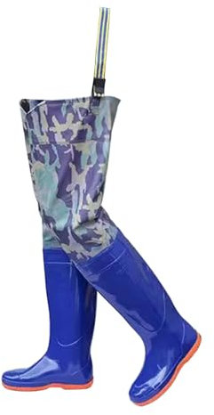 Stivali da Pesca Stivali da Pesca per Uomo E Donna, Leggeri, Impermeabili, in PVC, Antiscivolo E Robusti(37 EU)