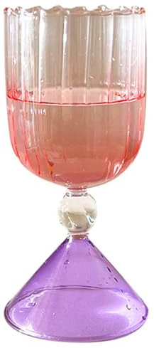 Gobelets à fleurs uniques Gobelets en verre Gobelets à boisson Gobelets à vin Gobelets à cocktail vin de boisson