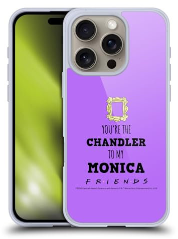 Head Case Designs Offizielle Friends TV Show BFF Zitate Gelhülle [Militärischer Schutzgrad] Kompatibel Mit Apple iPhone 16 Pro Und Kompatibel Mit MagSafe
