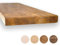 MoonTree Rustikales schwebendes Regal, 200 cm x 30 cm x 4.4 cm, Walnuss