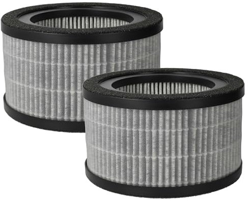 vhbw 2X Luftilter kompatibel mit Beurer LR 220 Luftreiniger - Kombifilter Vorfilter + HEPA + Aktivkohle