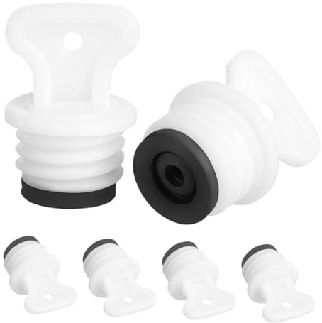 FRCOLOR 6stücke Wärmflaschen-stöpsel Aus Robustem Gummi Ersatzkappen Für Wärmflasche Stopper Langlebige Dichtung Für Warmwasserbeutel Zuverlässig Abdichtend Passend Für Standard Wärmflasch