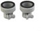 Zilimontt Schlauchadapter Typ B für Intex Pool, 3,8 cm auf 3,2 cm Poolschlauchverbinder mit Gewinde, effektiver Pool-Ablaufpumpen-Adapter für Pumpen/Salzwassersystem, 2 Stück