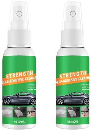 Lueear Kfz-Kleberentferner, klebriger Klebstoffentferner von Autolack, Aufkleber-Entferner, Spray für Aufkleber, Etiketten, Abziehbilder, Rückstände, Klebeband, Kaugummi-, 30 ml (2 Stück)