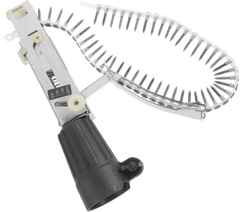 DIYEAH Automatische Nagelmaschine Mit Kettennageladapter Für Holzverarbeitung Schraubenlänge Und Tiefe Edelstahlkonstruktion Tragbar Für Decken Und Schrankmontage