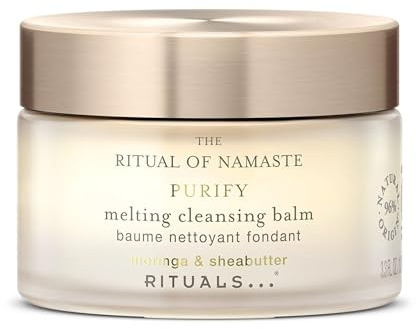 RITUALS The Ritual of Namaste Melting Cleansing Balm – Reinigungsbalsam Butter-to-Oil, Make-up Entferner, entfernt langanhaltendes & wasserfestes Make-up, für alle Hauttypen, 100ml