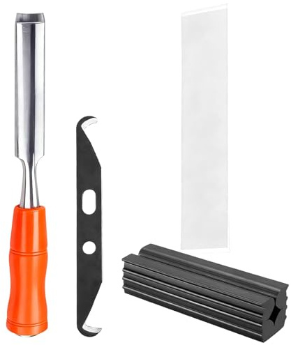 YHomU 4 Pcs Golf Regripping Kit, Includes Rubber Clamp, Hook Knife, Grip Scraper and Double Sided Tape, Golf Club Grip Repair Kit for Quick Grip Replacement on Golf Clubs