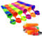 Bangp Silicone Popsicle Moulds with Attached Lids - 6 Pack Kitchen Ice Pop Moulds, Flexible & Durable - Reusable - Easy Clean, Multicolored ice Lollies for Your Kids (Colorful)