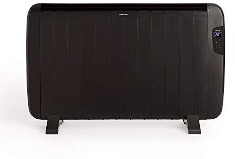 CREATE/WARM SLIM 2000W / Emisor radiador térmico por convección Negro / 100x58x5,5 cm/Wifi, Programable vía App, Temporizador, 2 modos, Sistemas de seguridad, Eficiencia de bajo consumo.