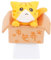SOLUSTRE Cat Keycap ESC Keycaps DIY Cartoon Anime Keycap Ersatz Unterbeleuchtung Keycaps für Mechanische Tastatur Schlüsselkappe Dekorationen Orange
