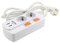 EVOELEC Steckdosenleiste 2 Fach mit 2 USB stecker Einzeln Schaltbar Steckerleiste Überstromschutz Weiß (Steckdosenleiste 2 Fach mit 2 USB)