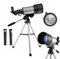 Teleskop für Erwachsene, 70 mm Öffnung, 300 mm Brennweite, astronomisches Refraktor-Teleskop für Kinder und Anfänger, professionelles Reiseteleskop mit 2 Okularen, verstellbarem Ed
