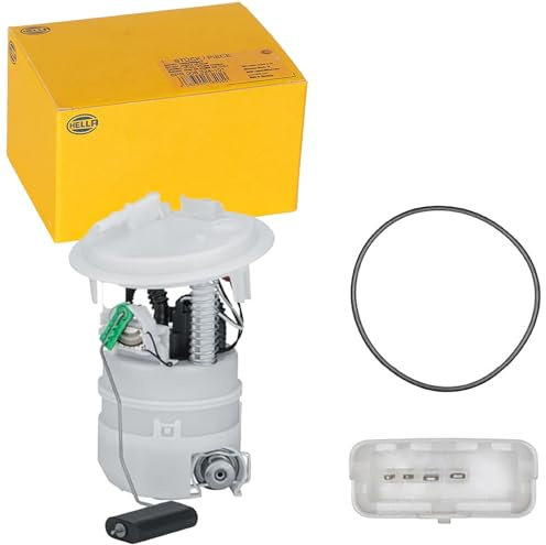 HELLA 8TF 358 303-111 Kraftstoffpumpe - Benzinpumpe - 12V - elektrisch | Kompatibel mit: CITROËN BERLINGO Kasten/Großraumlimousine, BERLINGO MULTISPACE, C4 GRAND PICASSO I
