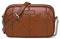 David Jones - Dämen Kleine Umhängetasche - Frau Mini Handtasche PU Leder - Handy Tasche Multi Taschen Reißverschluss - Kette Crossbody Bag Viele Fächer - Abendtasche Clutch Party Elegant - Braun