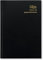 Letts Standard A6 akademisches Tagebuch 2023/2024 Tagesansicht mit Terminplaner, Schwarz