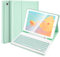 Lively Life Custodia con Tastiera per iPad 9.7 per iPad 6a Gene 2018 iPad 5a Gene 2017 iPad Pro 9.7 iPad Air 2 Air 1 con Bluetooth 9.7 Tastiera Rimovibile Wireless Cover per iPad - Verde