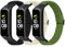 TumpCez Bracelet élastique en nylon uniquement compatible avec Samsung Galaxy Fit 2 Bracelet de rechange Solo Loop réglable pour Galaxy Fit 2 pour homme et femme