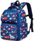 VASCHY Kinderrucksack, Niedlich Wasserabweisend 7L Vorschule Kinder Rucksack Kindergartenrucksack Schulrucksack Kleinkind Rucksack für Mädchen Jungen Schule Reisen Fahrzeuge Klein