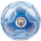 Manchester City F.C. Ballon de Foot Taille 3, 4 ou 5, Ballon Officiel du Club, Idée Cadeau pour Fan de Foot (Bleu, Taille 5)