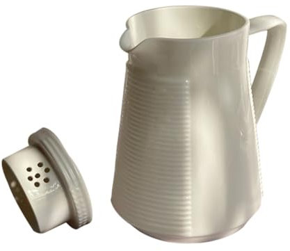 HOMSFOU Delicate Ceramic Pitcher Cold Multi-Function Juices Kettle for Cold Water Pot Home Accessory l