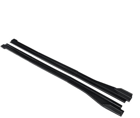 Seitenschweller Splitter Lip Seitenschweller Für VW Für Passat 2013 2014 2015 2016 2017 2018 Auto Seite Rock Verlängerung Splitter Körper Schürze Lip Splitter Winglet (Farbe : Matt-schwarz)