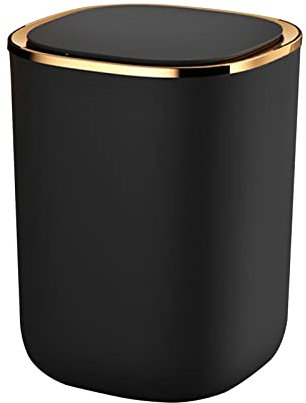 AYYDS Mülleimer Sensor, 12L Elektrischer Mülleimer mit Sensor, Wasserdicht Automatisch Mülleimer mit Deckel, Automatik Abfalleimer für Küche Bad Schlafzimmer Büro (Schwarz)