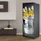 Targawerelax Fridge wraps kitchen fridge stickers cover full doors, fridge sticker full covering door fridge covers skins wall stickers for kitchen decal, Iced beer COOL summer ice bucket