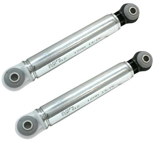 RYELDOM Ammortizzatori per Lavatrice Compatibili con Miele, Set da 2 Pezzi, Forza 120N, Modello SUSPA, Ricambio per Ridurre Vibrazioni e Rumori, Supporto Stabile per Lavaggio e Centrifuga