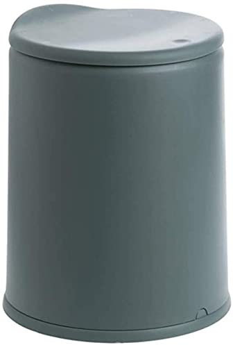generic Poubelle Créative Push - Off Couvercle Mini - Seau En Plastique Salle Den Wc Poubelle Avec Poubelle En Plastique À L'Intérieur/A./22 * 22 * 27Cm