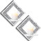 ZOLAPI Kristall-Crush-Diamant-Kerzenhalter im 2er-Set, Diamant, Silber, verspiegelte Kerzenleuchter, Wanddekorationen für Wohnzimmer, Esszimmer und Schlafzimmer