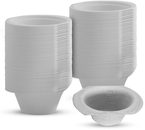 ViraCare 200 x Disposable Pulp Bowls | Vomit Bowls 1000ML | Odour Resistant & Leak-Proof | Eco-Friendly & Hygiene | Pulp Sick Bowl | (200 PCS)