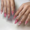 24pcs Medium Length False Nails Almond Press on Nails 3D Flower Fake Nails Rhinestone Cross Stick on Nails Removable Glue-on Acrylic Full Cover Nails Women Girls Nail Art Accessories