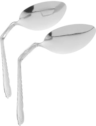 Toyvian 2pcs Mind Bend Spoon Streichspielzeug Für Partytrick-Requisiten Biegelöffel-Requisiten Und Zauberer-auftritte
