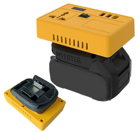 Inverter Power System Battery Backup Unit AC Converter | Silent Portable Power Supply for Use, Tool, Disp