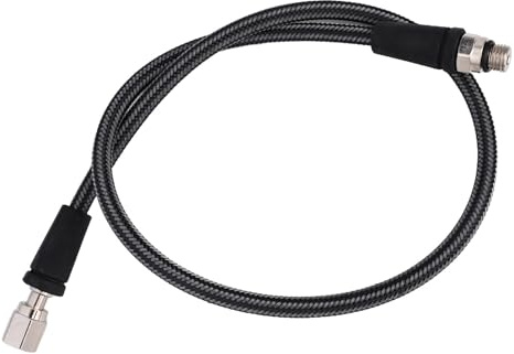 SageFurned Tubo ad alta pressione per immersioni subacquee, 300 bar per tubo regolatore in fibra di carbonio intrecciato con filettatura 7/16-20UNF, compatibile con calibri per immersioni ricreative