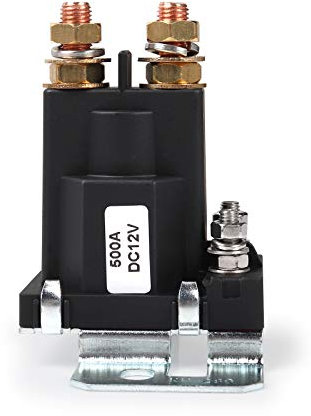 EHDIS High Current Starter Relais 500 AMP DC 12V 4 Pin SPST Auto Auto Start Schütz Doppelte Batterien Trennschalter EIN/Aus Schalter