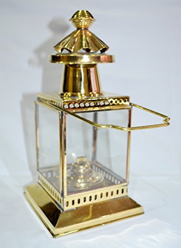 Linterna de latón de 25,4 cm ~ lámpara de barco ~ maritmo ~ decoración náutica para el hogar
