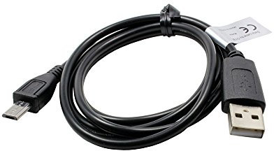 Cavo Dati Micro USB 2.0 Con Collegamento Lungo Per Samsung Galaxy J7 (2016) sostituito: Nokia CA-101, Samsung PCBU10, per tutti i dispositivi con una connessione Micro-USB