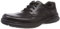Clarks Cotrell Edge, Oxford Hombre, Negro Blk Smooth Lea, 48 EU
