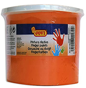 Jovi 56006 - Pintura a dedos, 125 ml, color naranja