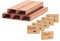 Lot de 4/6 agrafes standard en or rose pour agrafeuse Taille 3800/5700 agrafes 26/6 6 Pack Rose Gold