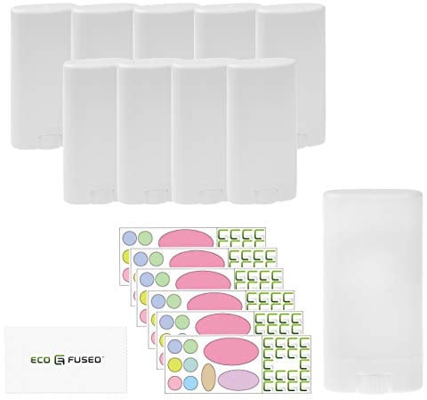 Lufterfrischer Container Weiß 0,5oz (15ml) 10 Stück - 60 beschreibbare Aufkleber Torsionsmechanismus Nachfüllbare Kosmetikbehälter für selbstgemachten Lufterfrischer, Weiß, 70 Unité (Lot de 1)