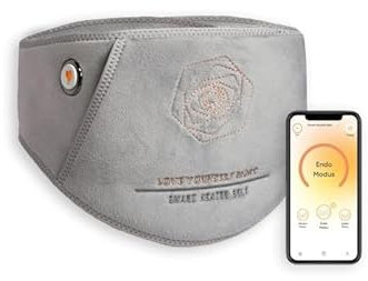 Vulpés BellyBelt 10 - Intelligenter Wärmegürtel für Unterleib, Bauch & Rücken | Infrarotwärme | Zertifiziertes Material (frei von Chrom, Blei, Cadmium) | 10.000mAh Akku | Entwickelt in Deutschland