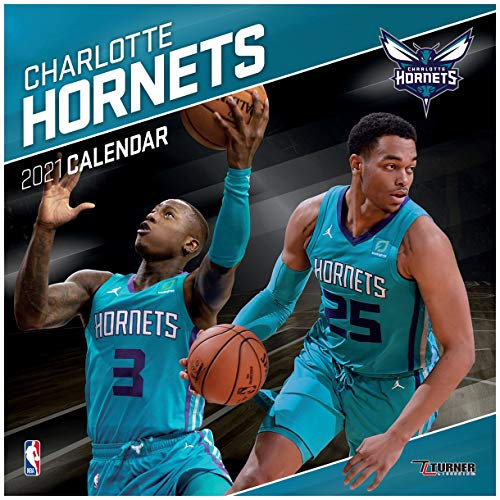 Turner NBA 30x30cm Wand-Kalender 2021 Charlotte Hornets