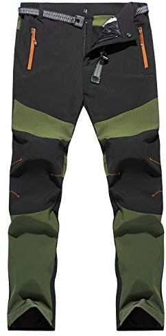 7VSTOHS Uomo Pantaloni da Trekking All'aperto Primavera Traspirante Leggeri da Passeggio Arrampicata Equitazione Casual Lavoro