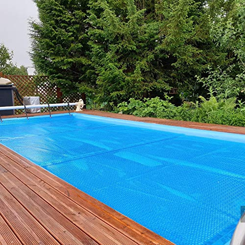 Solarplane Blase Sommer Solar Pool Abdeckung, Rechteck Heizdecke Schwerlast Plane mit Ösen, für Aufblasbare Schwimmbäder, In-Ground Pools (Size : 3m x 7m(10ft×23ft))