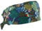 Op Haube, Krankenschwestern, Zahnärzten, Tierärzten, Medizinischem Personal - kurze Haar (Marineblau, Jungle-Dschungel-Print)